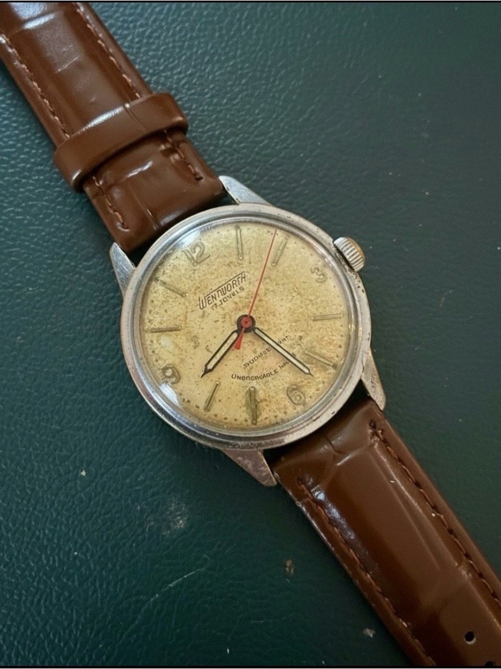 Vintage Wentworth 17 Jewels Swiss Manual Wind Wristwatch – Running Well